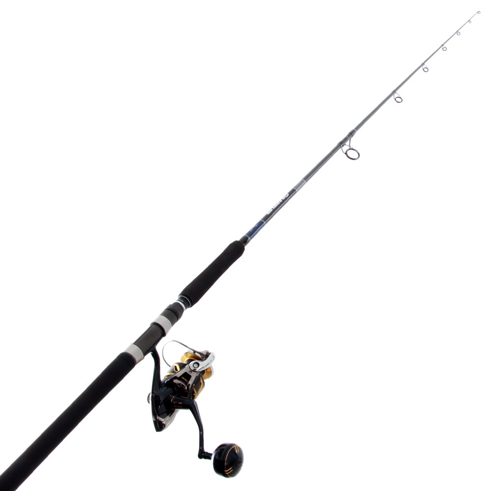 Shimano Stella 6000 SW HGC Grappler Type C S710ML Topwater Spin Combo 7ft 10in PE4 2pc
