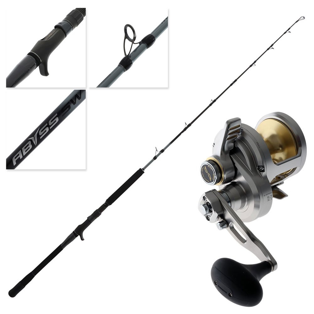 Shimano 23 Talica 12 IIA 2-Speed 25 Abyss SW Spiral Wrap OH Jig Combo 5ft 3in 300-400g 1pc