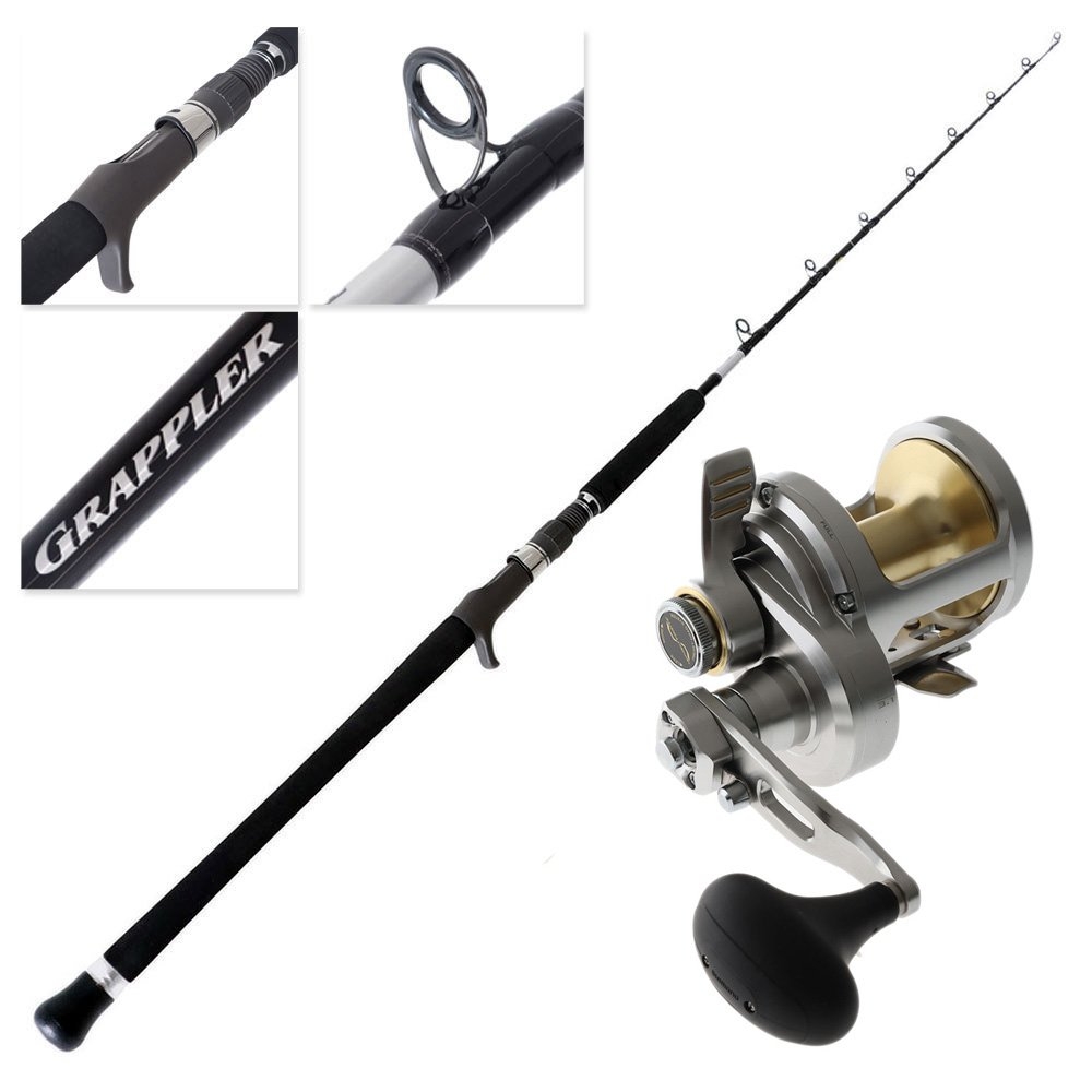 Shimano 23 Talica 16 IIA 25 Grappler Type J B538 2-Speed Jigging Combo 5ft 3in 400g 2pc