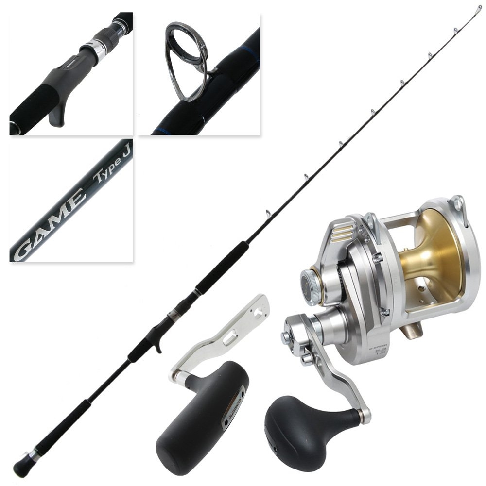 Shimano Talica 20A 2-Speed Game Type J Tuna Jigging Combo 5ft 3in PE8 1pc