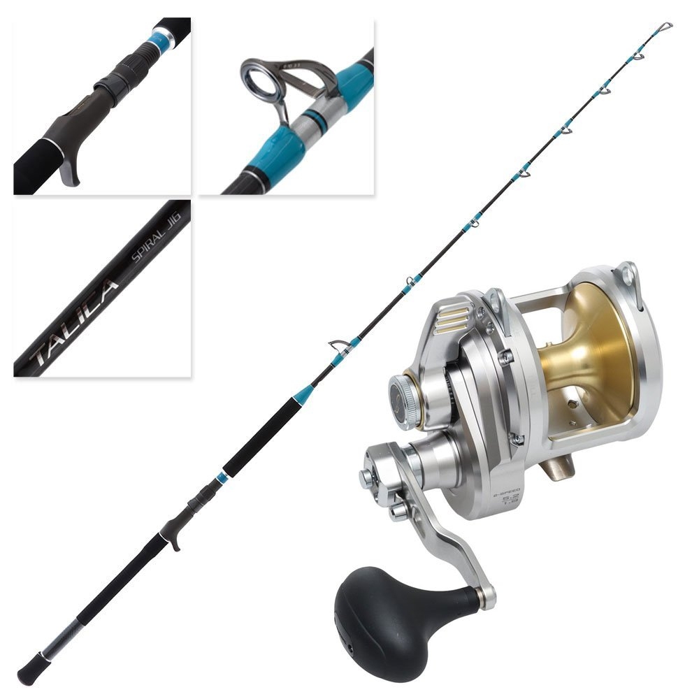 Shimano Talica II 20A Spiral Wrap Bluefin Tuna Jigging Combo 6ft PE6-10 1pc