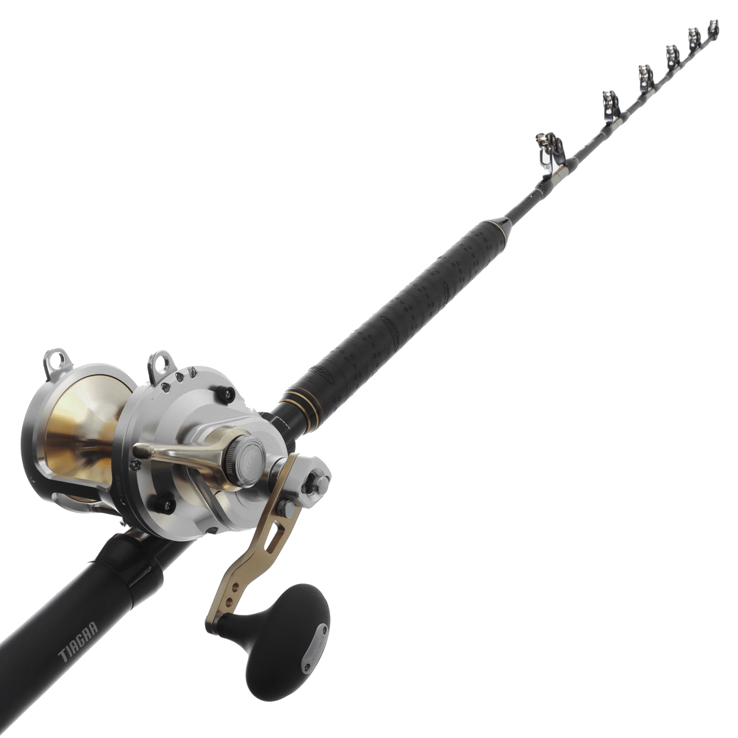 Shimano Talica II 25 Tiagra Ultra Stand-Up Roller 2-Speed Game Combo 5ft 5in 50lb 2pc