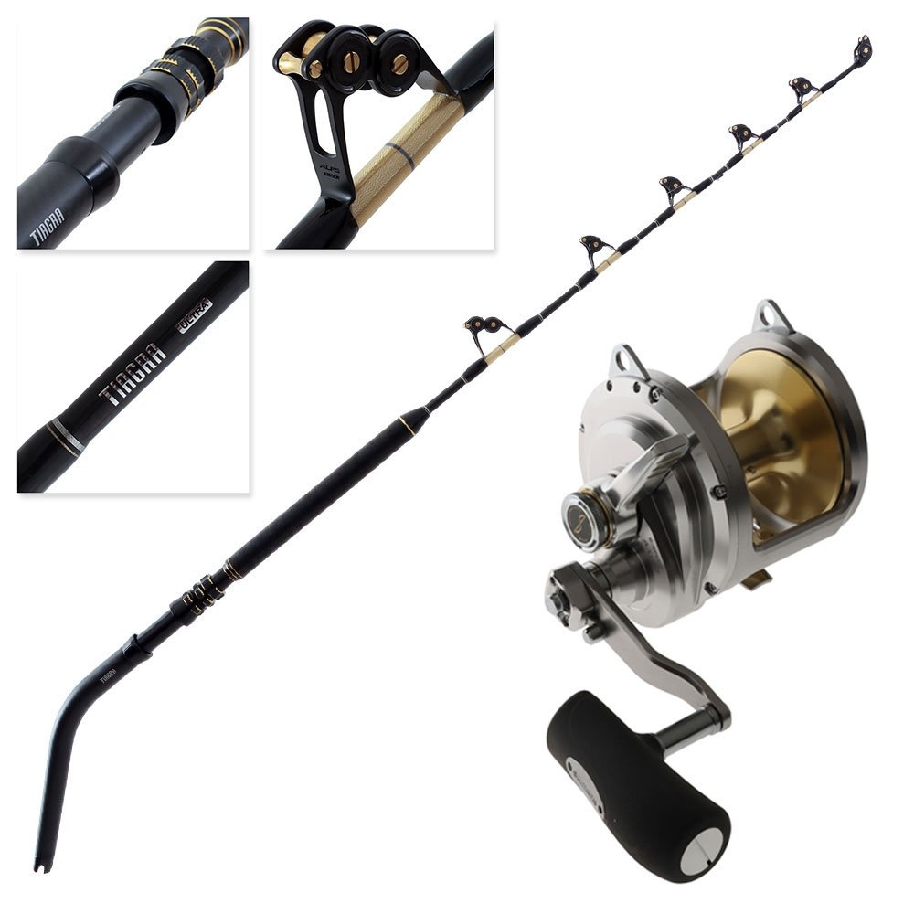 Shimano 25 Talica 50IIA Tiagra Stand-Up 2-Speed Game Combo 5ft 5in 80lb 2pc