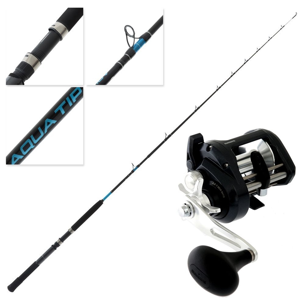 Shimano Tekota 600 A-HG 25 Aquatip Boat Combo 6ft 6in 6-10kg 2pc