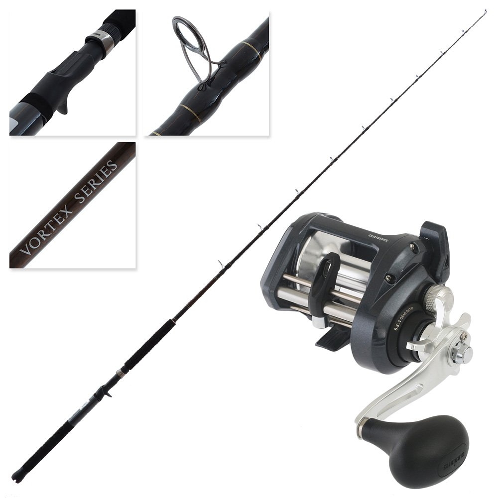 Shimano Tekota 601 A-HG Vortex Left Hand Boat Combo 6ft 10in 6-10kg 1pc