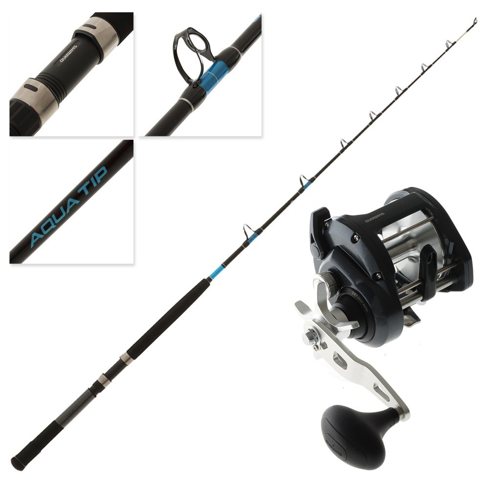 Shimano Tekota 800PG A 25 Aquatip Overhead Boat Combo 5ft 6in 15-24kg 1pc