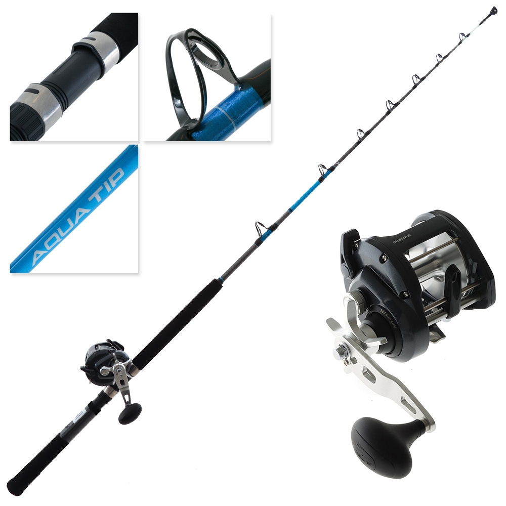 Shimano Tekota 800PG A Aquatip Roller Tip Level Wind Boat Combo 5ft 6in 24kg 1pc