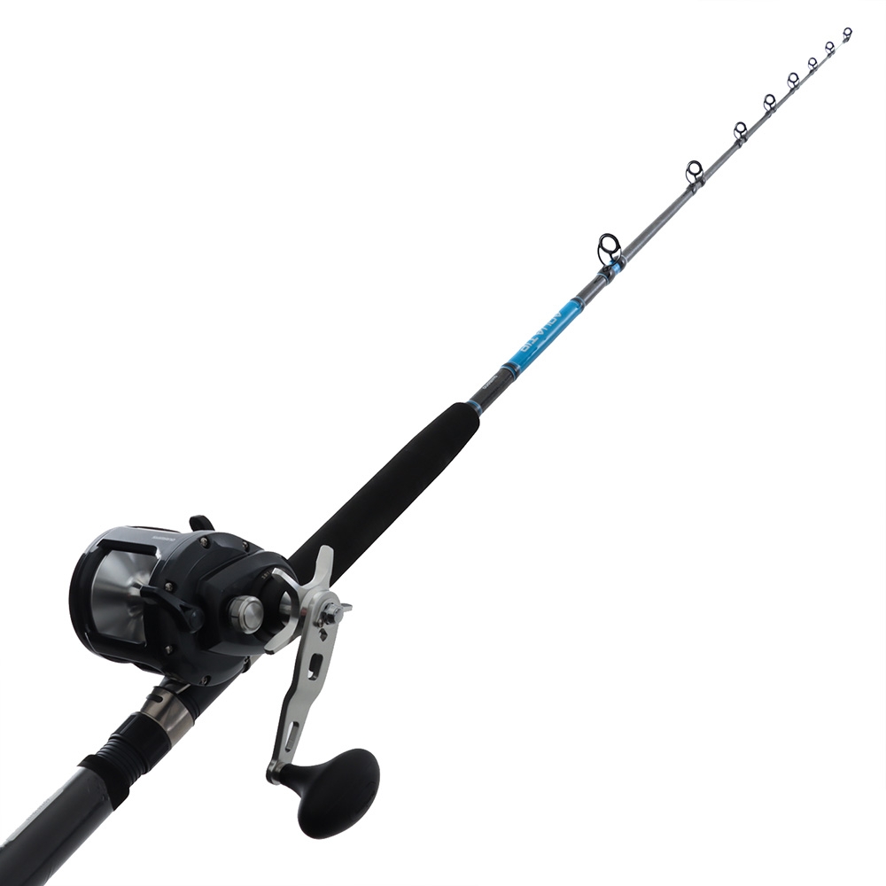Shimano Tekota 800PG A Aquatip Level Wind OH Boat Combo 6ft 15kg 1pc