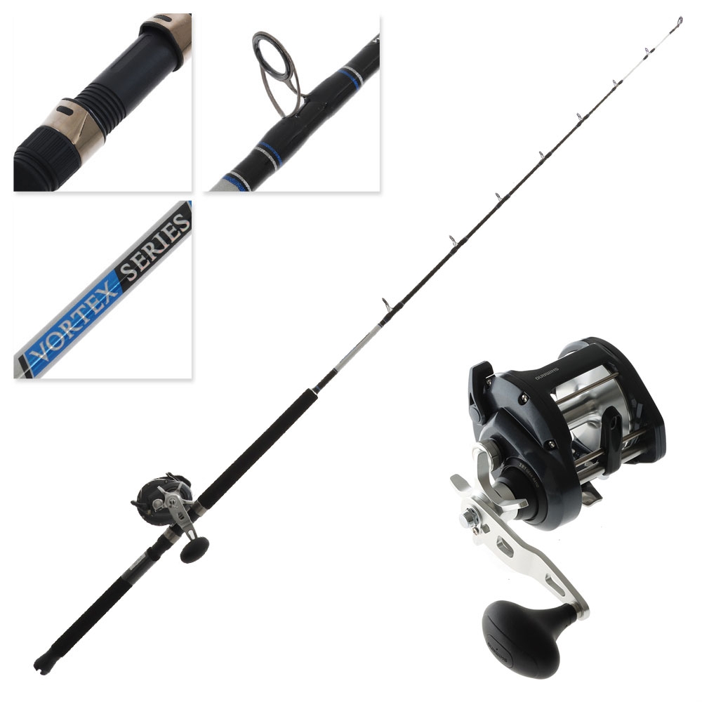 Shimano Tekota 800PG A Vortex Level Wind Boat Combo 5ft 10in 10-15kg 1pc