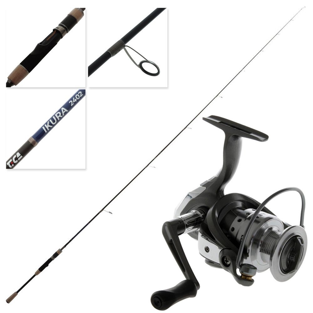 TiCA Zatara LBXT3000 Ikura 802 Freshwater Spin Combo 7ft 11in 2-10g 2pc