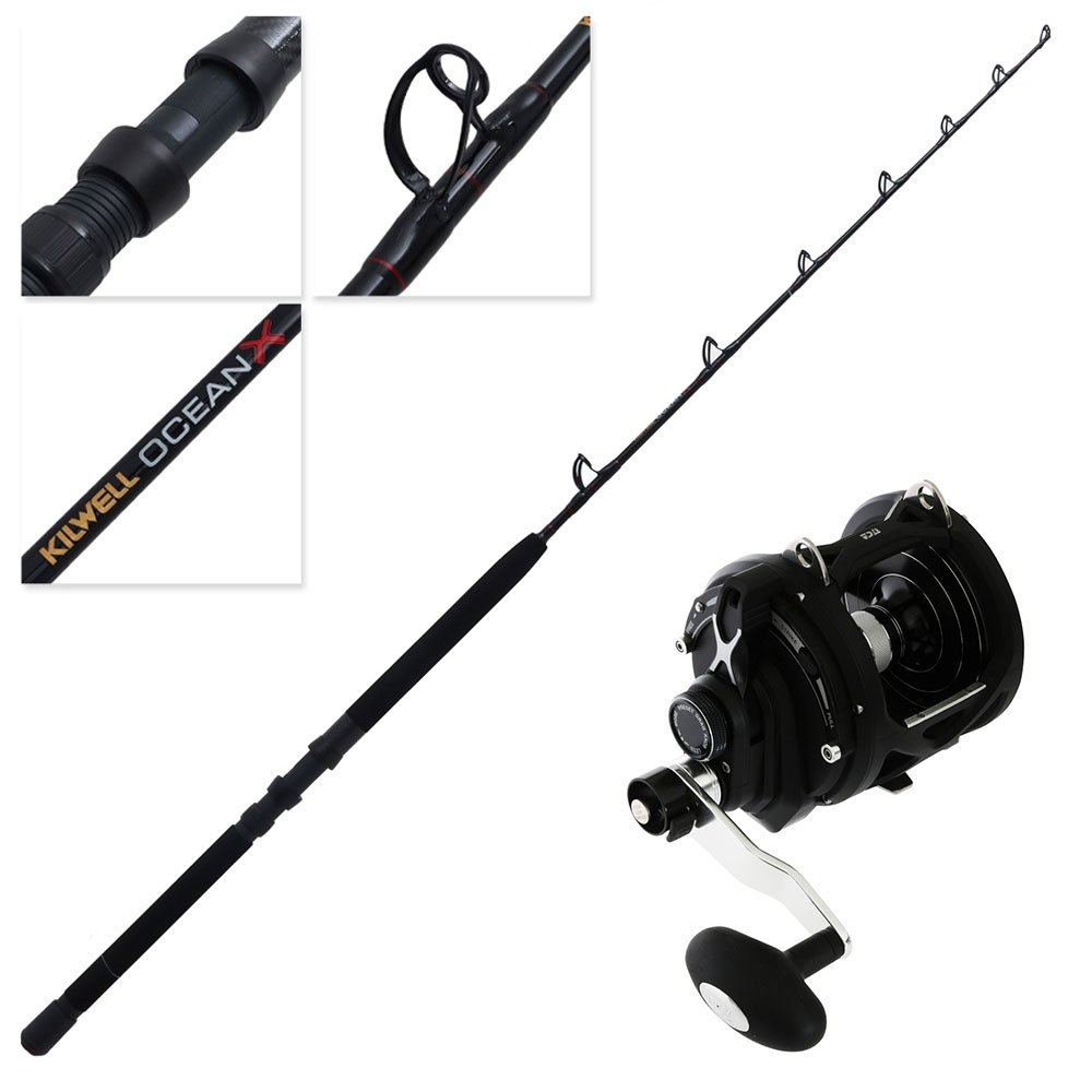 TiCA Oxean OX50TS Kilwell Ocean-X 2-Speed Game Combo 5ft 6in 15-24kg 1pc