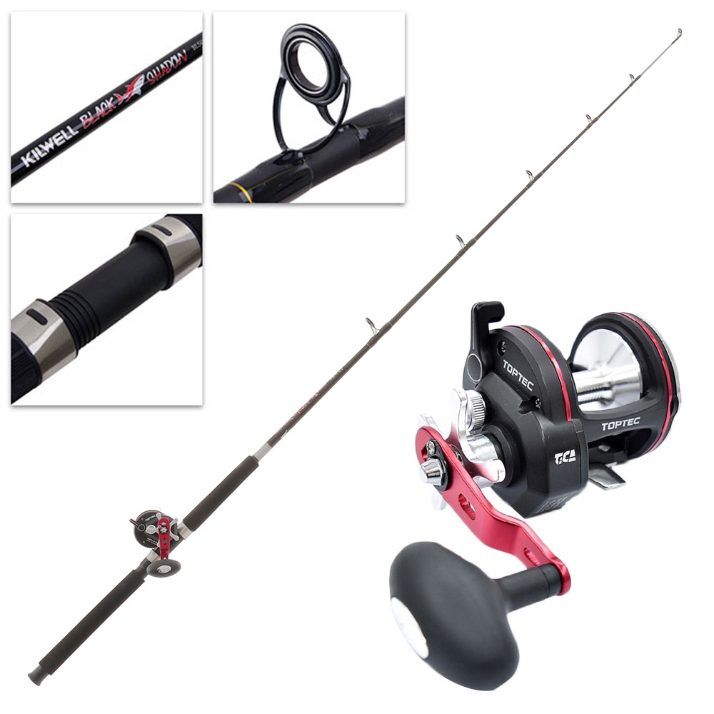 TiCA Toptec SWA10R Kilwell Black Shadow 601BT Boat Combo 6ft 8-12kg 1pc