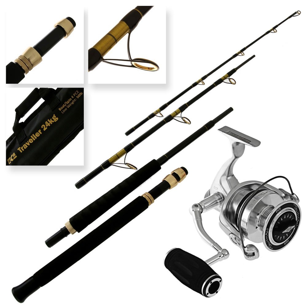 TiCA Talisman TG8000H Expert 704 Travel Combo 7ft 24kg 4pc