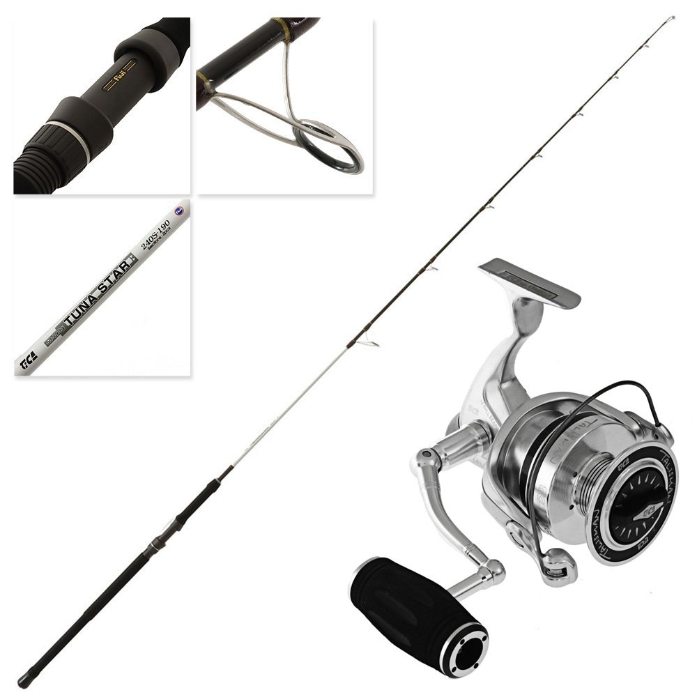 Buy TiCA Talisman TG8000H Tuna Star 802 Topwater Spin Combo