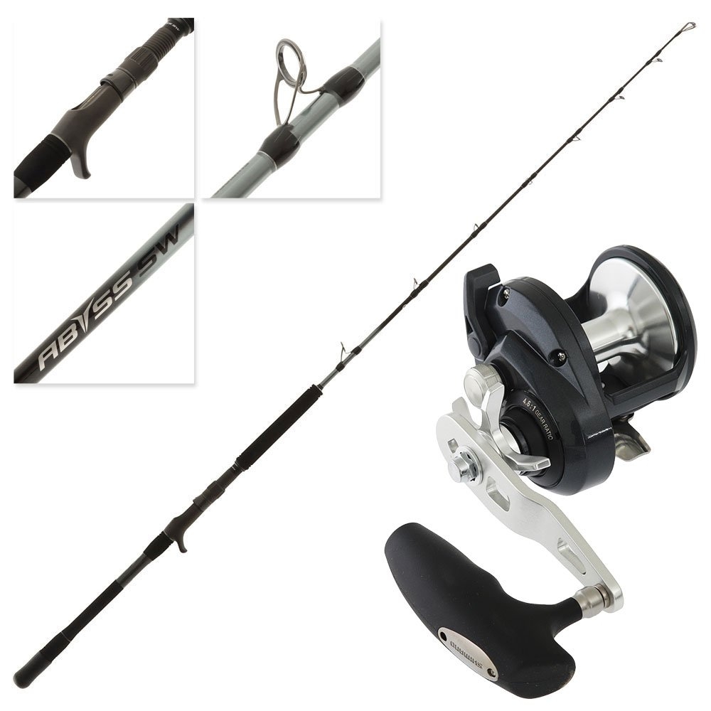 Shimano Torium 20PG 25 Abyss SW Spiral Wrap OH Jig Combo 5ft 4in 200-300g 1pc