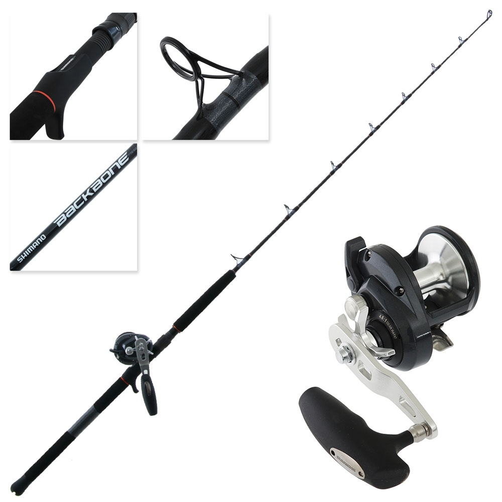 Shimano Torium 20PG Backbone Overhead Jigging Combo 5ft 5in 30-50lb 1pc