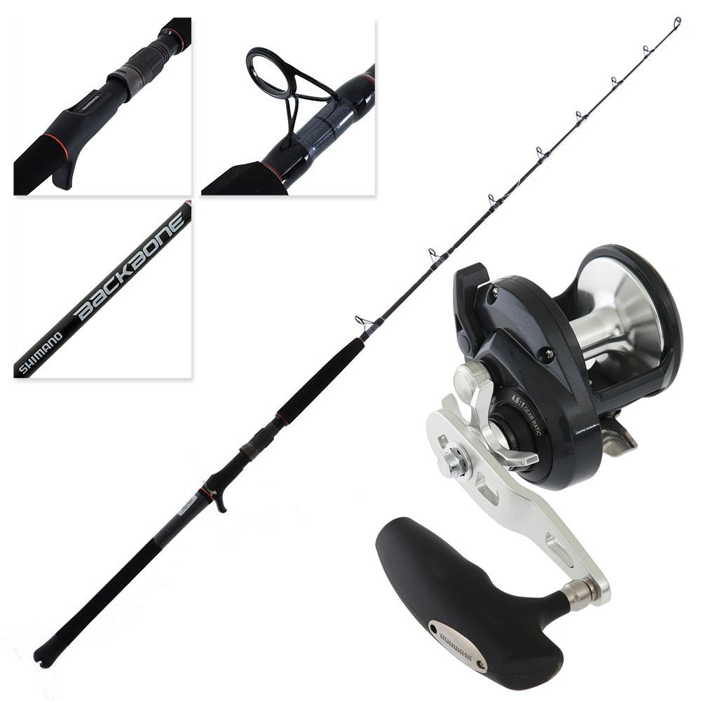 Shimano Torium 20PG Backbone OH Jigging Combo 5ft 5in 50lb 1pc