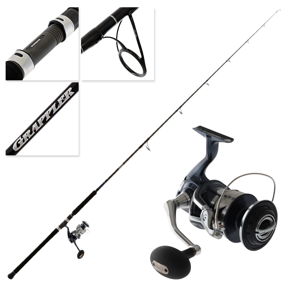 Buy Shimano Grappler Type C S82MH Topwater Spin Rod 8ft 2in