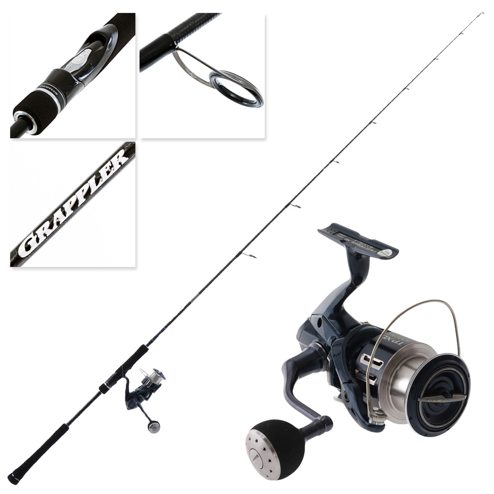 Shimano Twin Power XD A 4000XG Grappler Type J S631 Light Spin Jig Combo 6ft 3in PE1.5 2pc