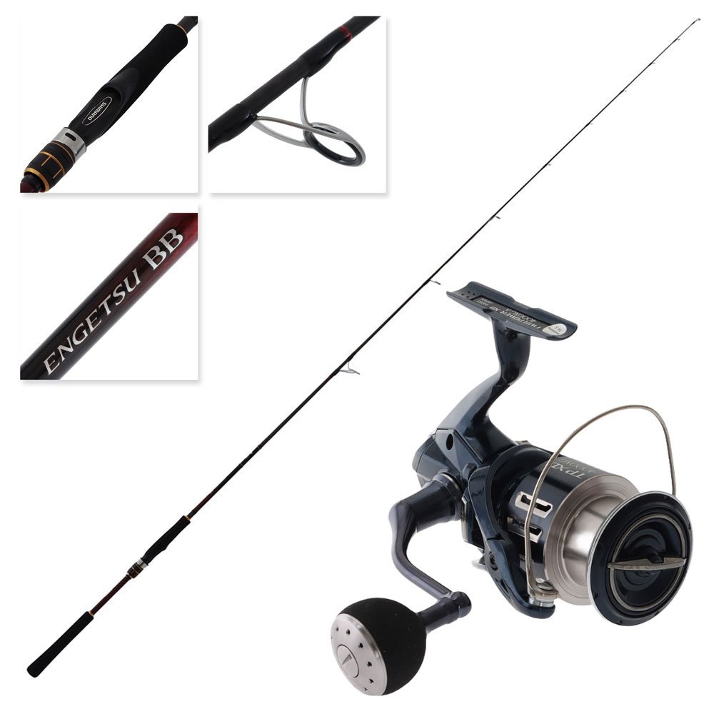 Shimano Twin Power XD A 4000XG Engetsu BB Medium Slow Jig Spin Combo 6ft 10in 20-100g 2pc