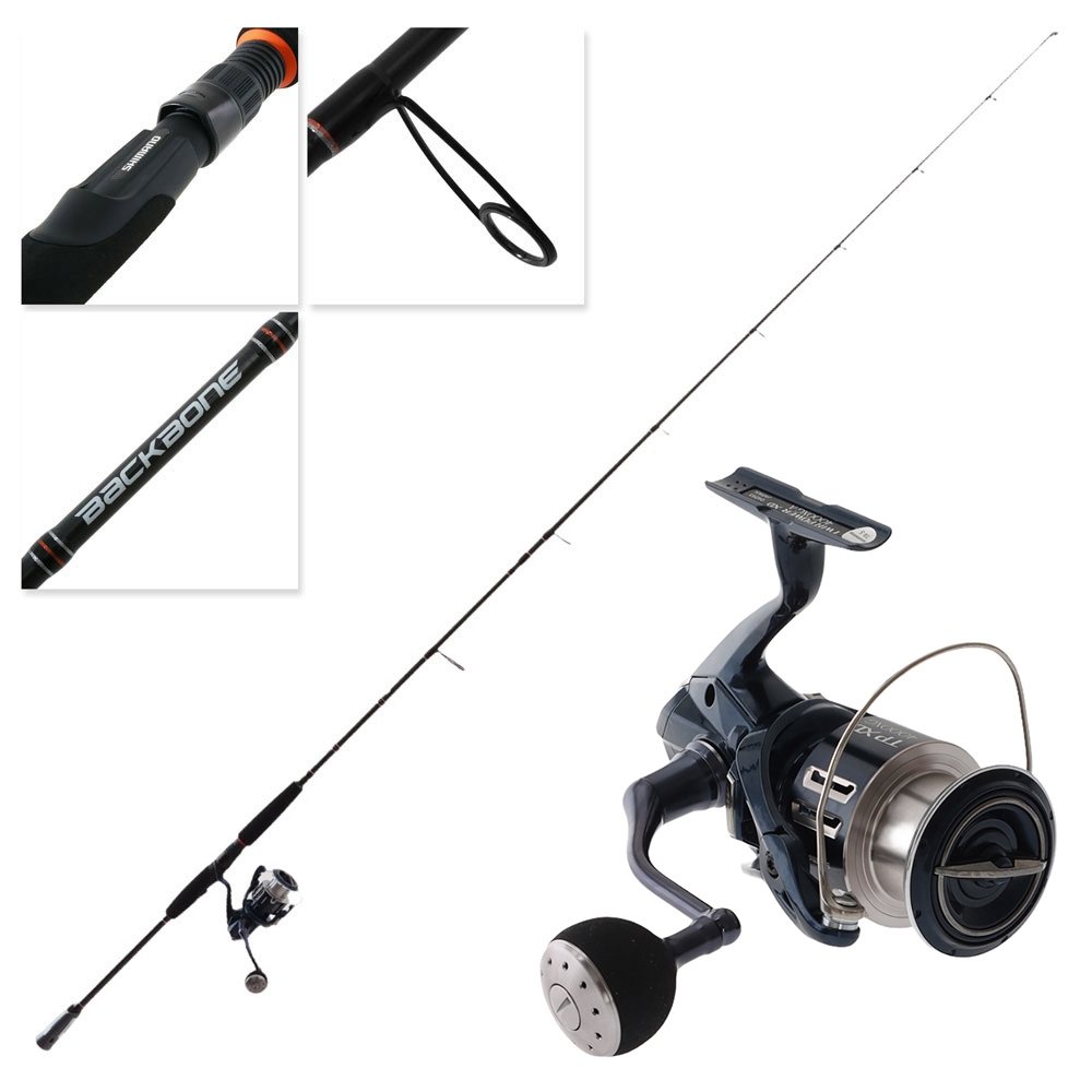 Shimano Twin Power XD A 4000XG Backbone Straylining Combo 7ft 5-8kg 2pc