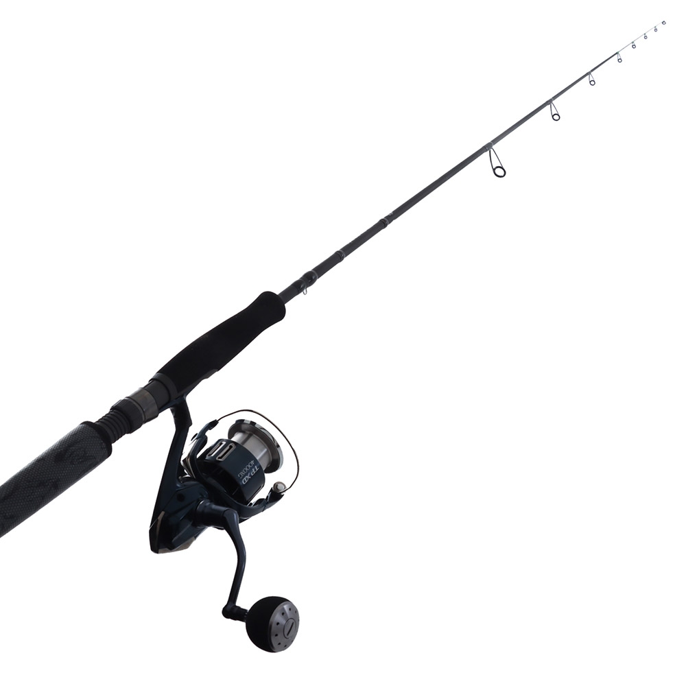 Shimano Twin Power XD A 4000XG Blackout Engetsu M Spin Slow Jig Combo 6ft 6in 10-20lb 2pc