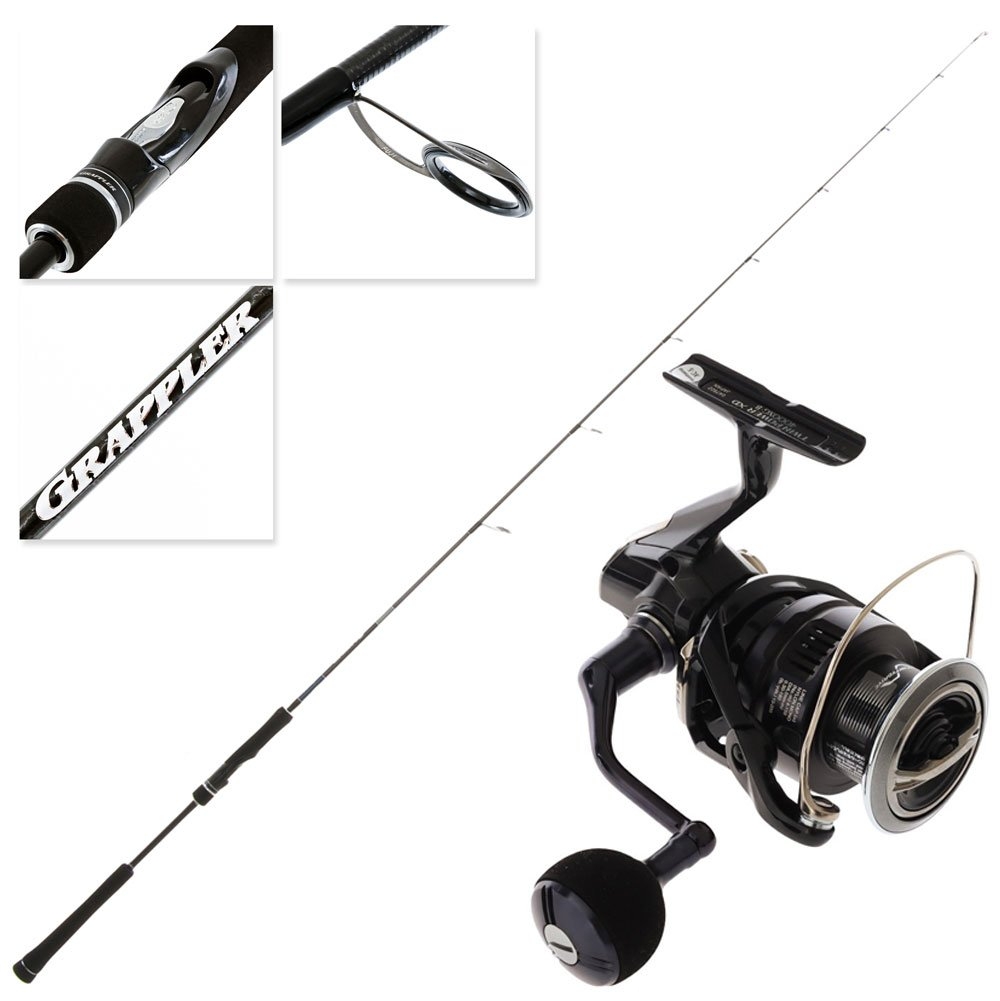 Shimano Twin Power XD FB 4000XGB Grappler Type J S631 Spin Jig Combo 6ft 3in 30-130g 2pc