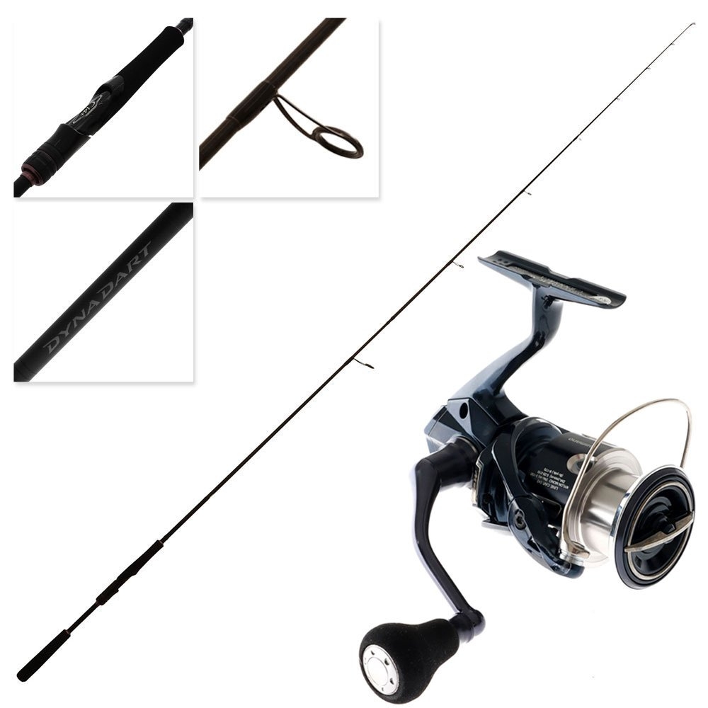 Shimano Twin Power XD A C3000HG Dyna Dart S80MH Soft Bait Spin Combo 8ft 12-35g 2pc