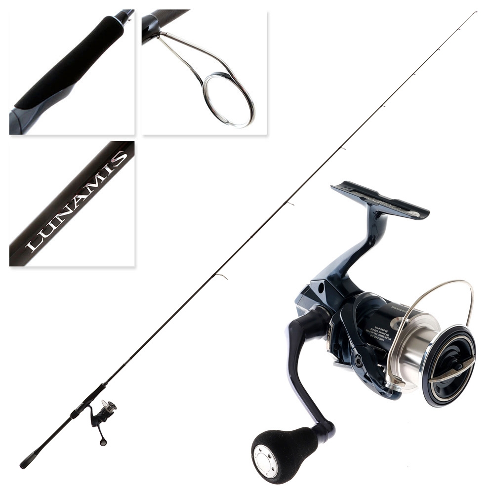 Shimano Twin Power XD A C3000HG Lunamis S86ML Softbait Spin Combo 8ft 6in PE0.5-1.5 2pc