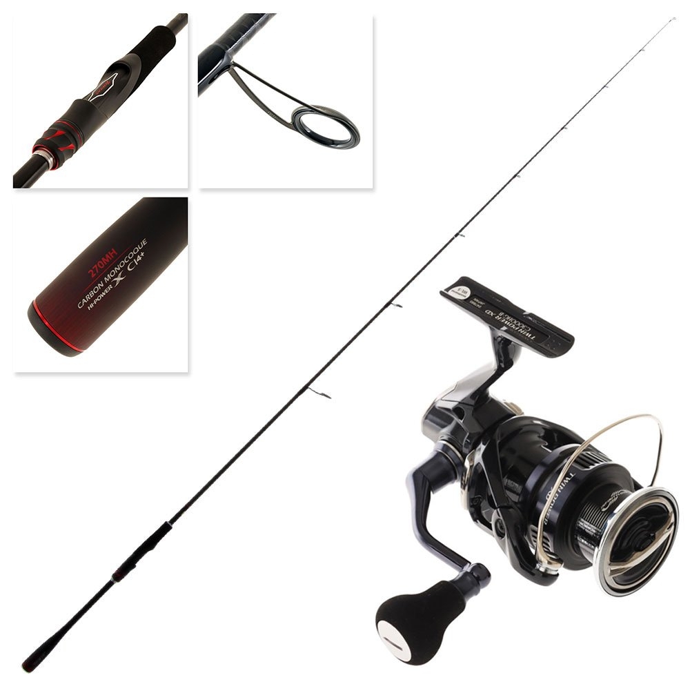 Shimano Twin Power XD FB C3000HG Zodias 270MH Softbait Spin Combo 7ft 6-12lb 2pc