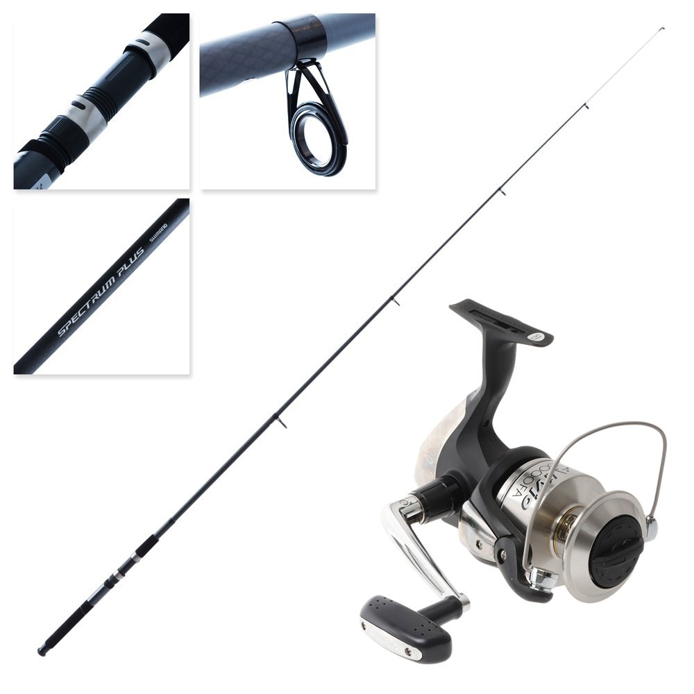 Shimano Alivio 10000 FA Spectrum Plus Telescopic Travel Spin Combo 10ft 5-8kg