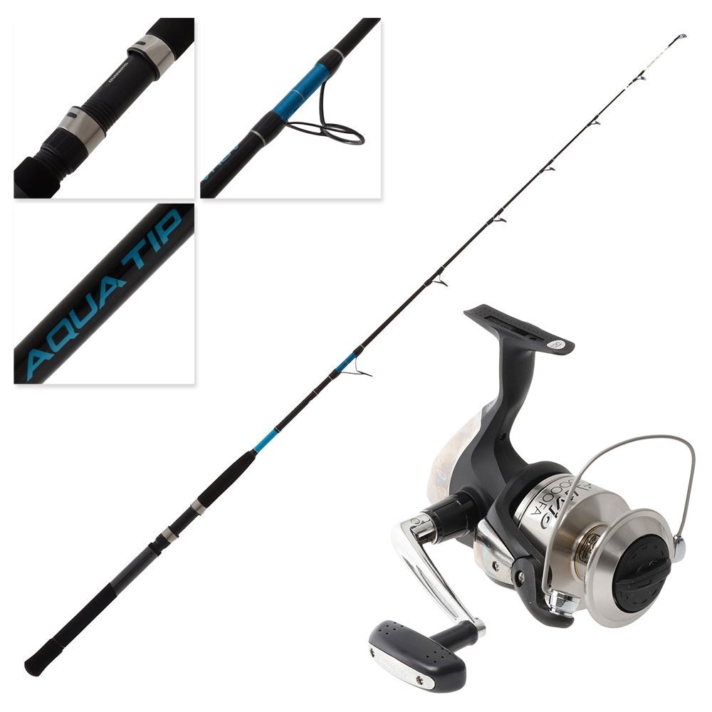 Shimano Alivio 10000 FA 25 Aquatip Boat Spin Combo 6ft 8-12kg 1pc