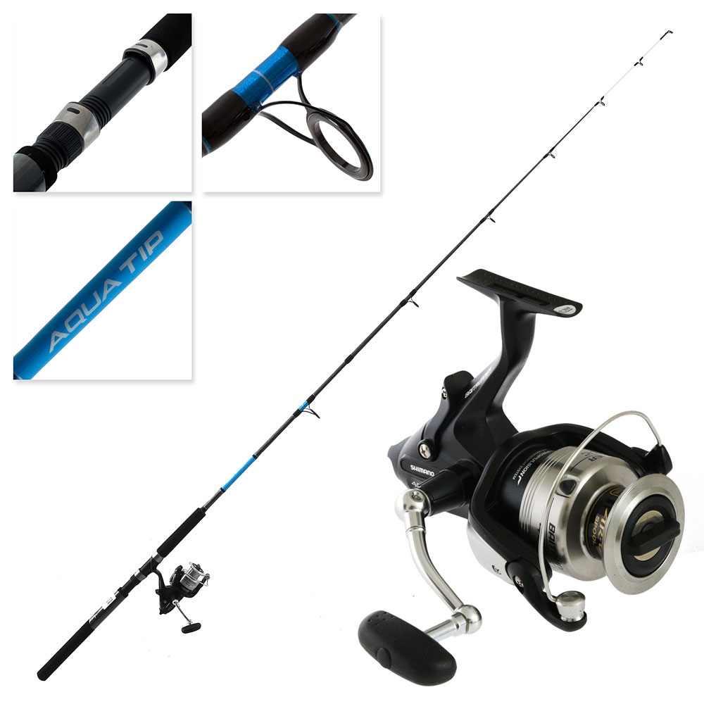 Shimano Baitrunner 4000 OC Aquatip Softbait Combo 7ft 4-8kg 2pc