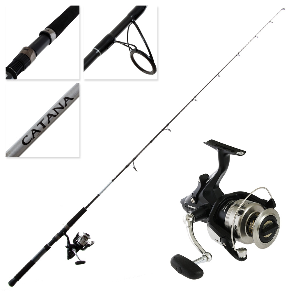 Shimano Baitrunner 4000 OC Catana Kayak Soft Bait Combo 6ft 3in 5-8kg 2pc