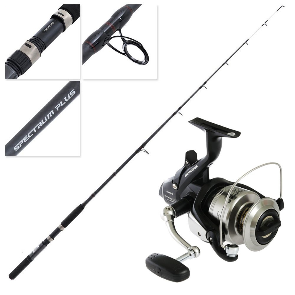 Shimano Baitrunner 6000 OC Spectrum Plus Medium Boat Spin Combo 6ft 8-12kg 1pc