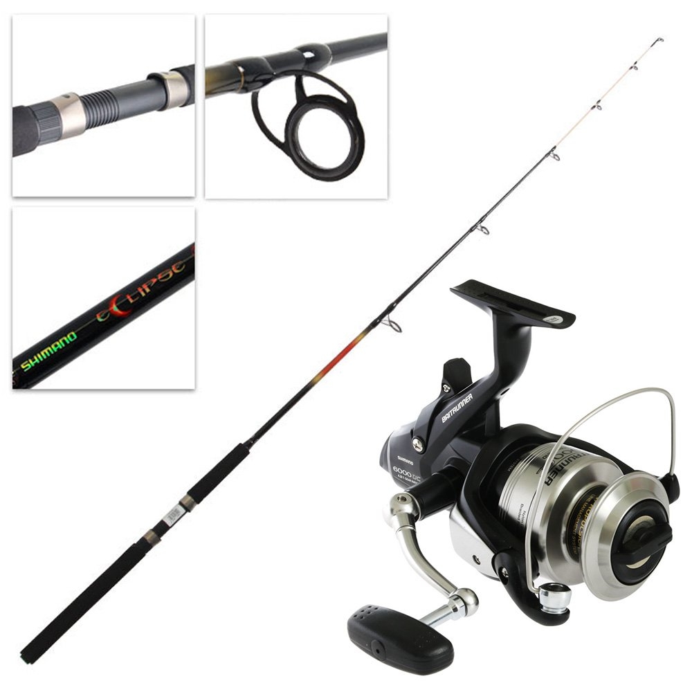 Shimano Baitrunner 6000 OC Eclipse Spinning Boat Combo 6ft 4-8kg 1pc