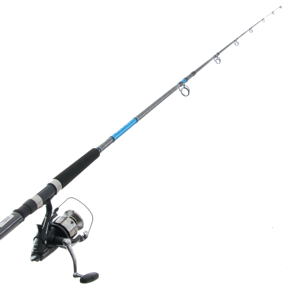 Shimano Baitrunner 8000 OC Aquatip Spinning Rock Combo 8ft 8-12kg 2pc