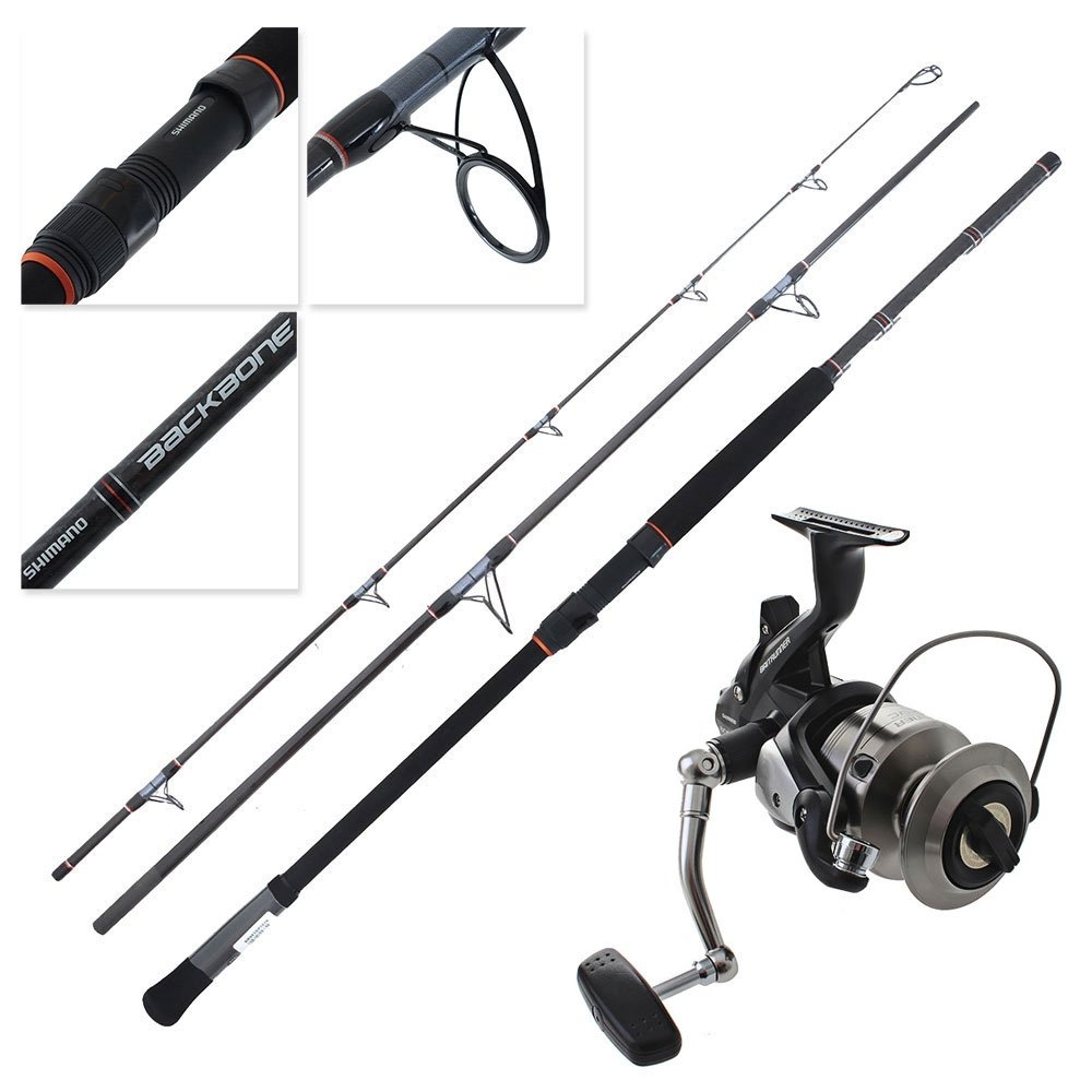 Shimano Baitrunner 8000 OC Backbone Rock Combo 9ft 6in 10-15kg 3pc
