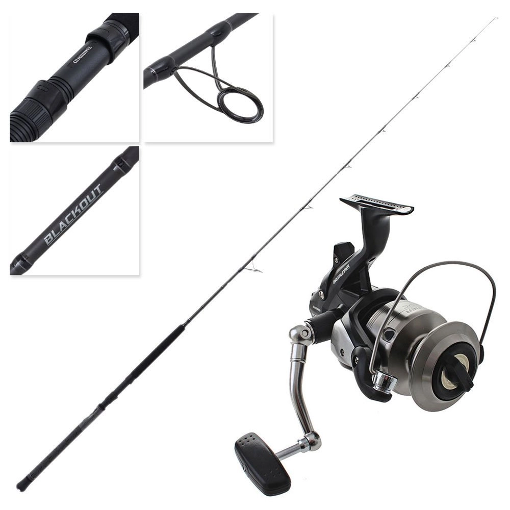 baitrunner live liner spinning combos KastKing Sharky Baitfeeder III Reel 5000 / 5.5:1 catching package Shimano Baitrunner 8000 OC Blackout