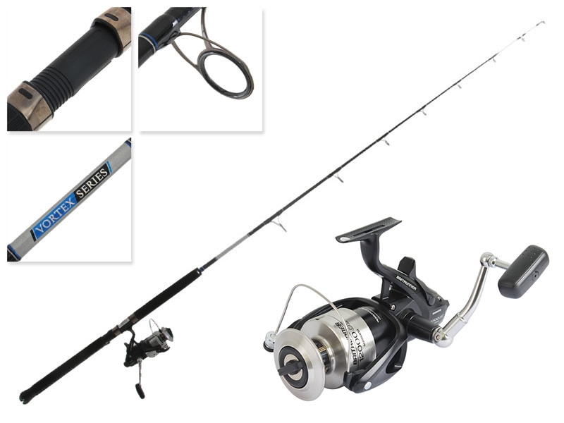 Shimano Baitrunner 12000 OC Vortex Strayline Combo 6ft 10in 10-15kg 1pc