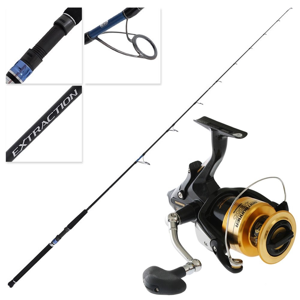 Shimano Baitrunner 4000 D Extraction Spinning Combo 7ft 10-20lb 2pc