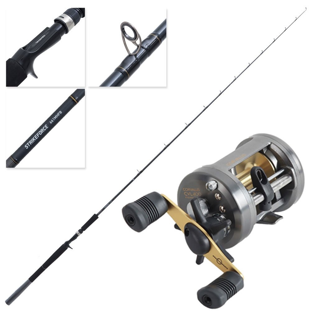 Shimano Corvalus 400 Strikeforce Boat Combo 6ft 6in 10kg 1pc