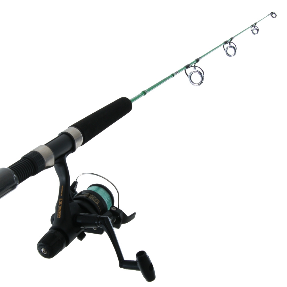 Shimano IX 2000 Kidstix Green Kids Combo 3ft 4in 3-6kg 1pc
