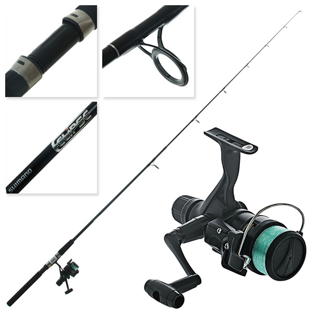 Shimano IX 2000 and Eclipse Spinning Rod and Reel Combo 6ft 6in 2-4kg 2pc