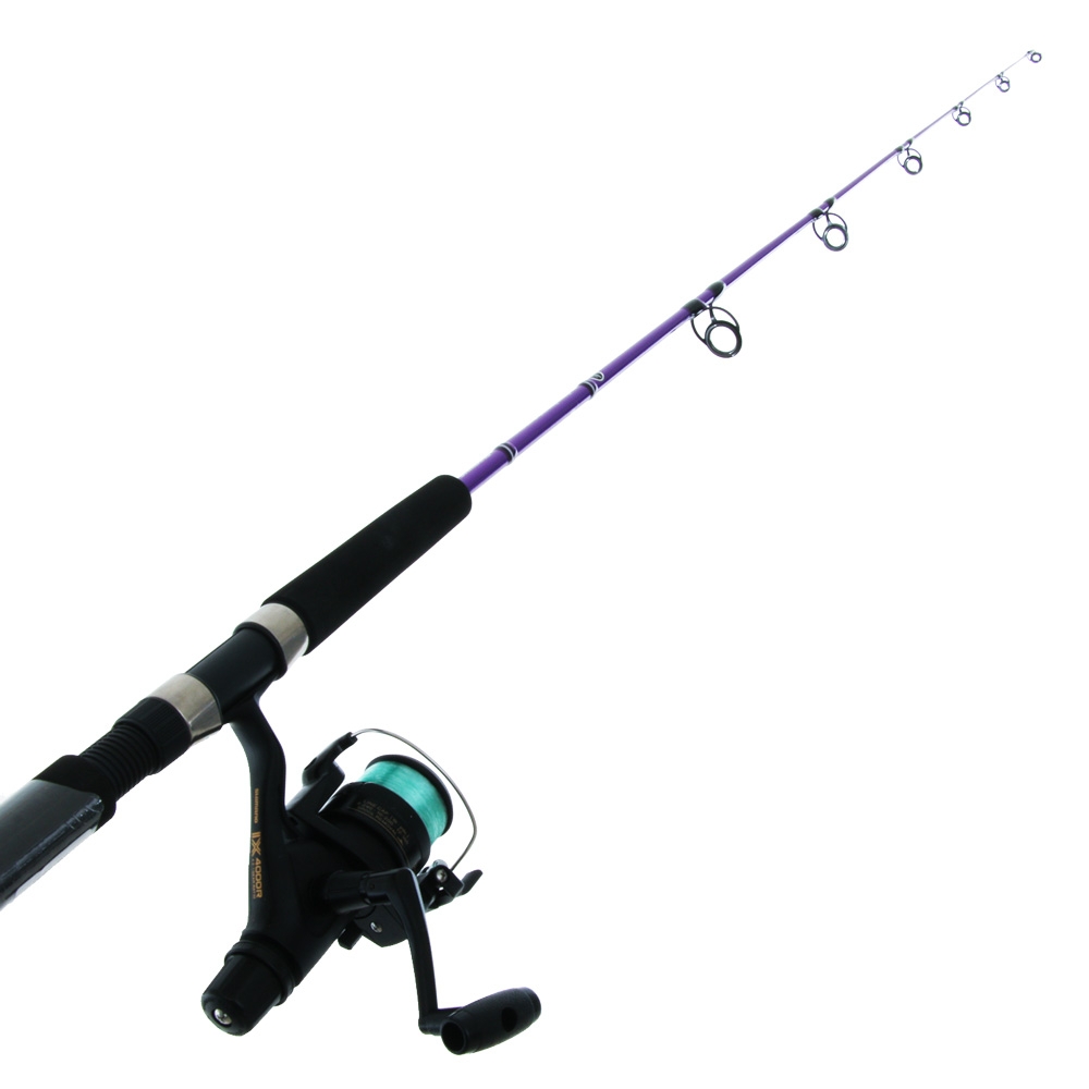 Shimano IX 4000 Kidstix Spin Kids Combo 5ft 5in 4-6kg 1pc Purple