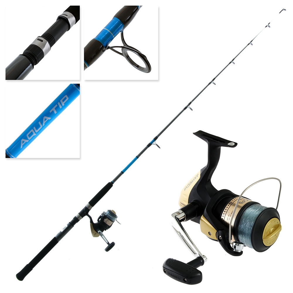 Shimano Hyperloop 6000 FB Aquatip Spinning Boat Combo with Line 6ft 8-12kg 1pc