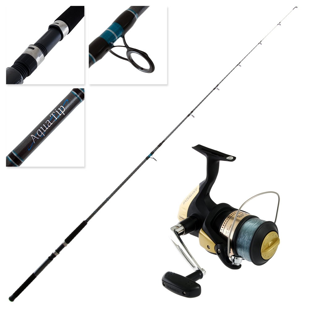 Shimano Hyperloop 6000 Aquatip Spinning Rock Combo 8ft 8-12kg 2pc