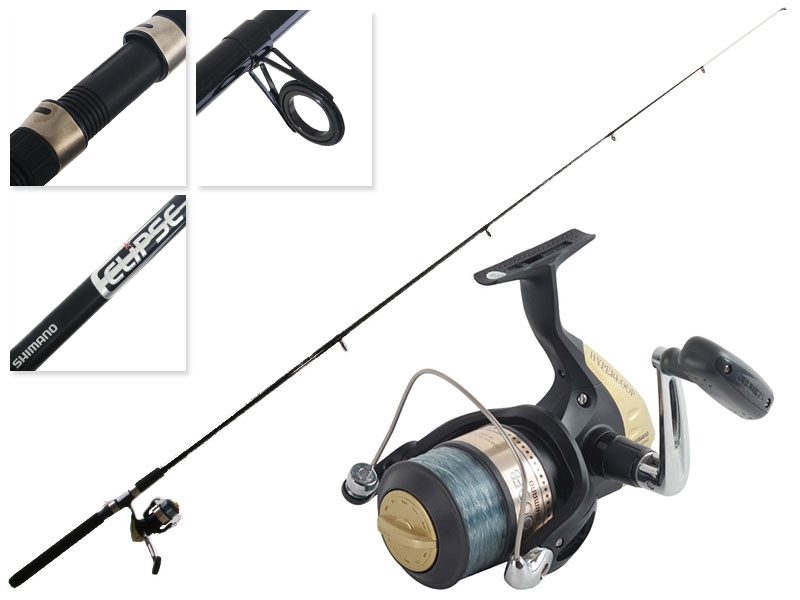 Shimano Hyperloop 6000 FB and Eclipse Telescopic Surfcasting Combo 12ft