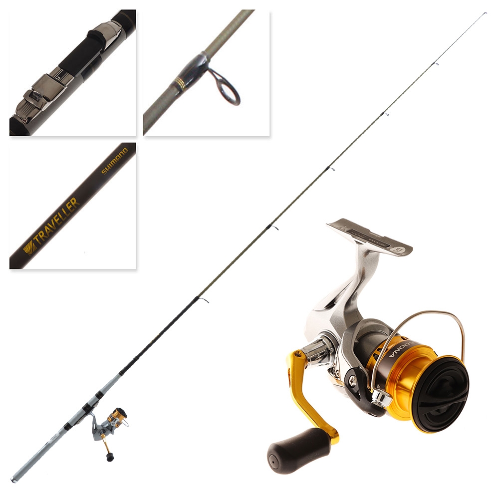 Shimano Sedona 2500 FI Traveller Telescopic Travel Combo 7ft 2-4kg 5-20g