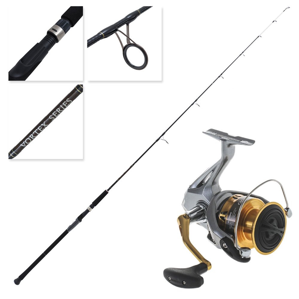 Shimano Sedona C5000FI XG Vortex Slow Jig Combo 6ft 6in 10-20lb 1pc